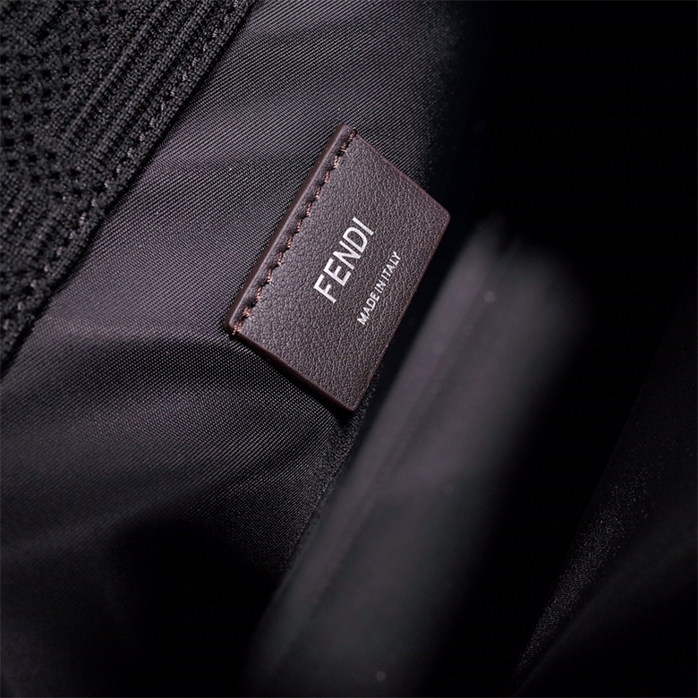 高仿芬迪包包3D紋理FF圖案的米色高科技網眼佈材質Sunshine手提袋8372￥2480.00的图片-高仿芬迪包包Fendi