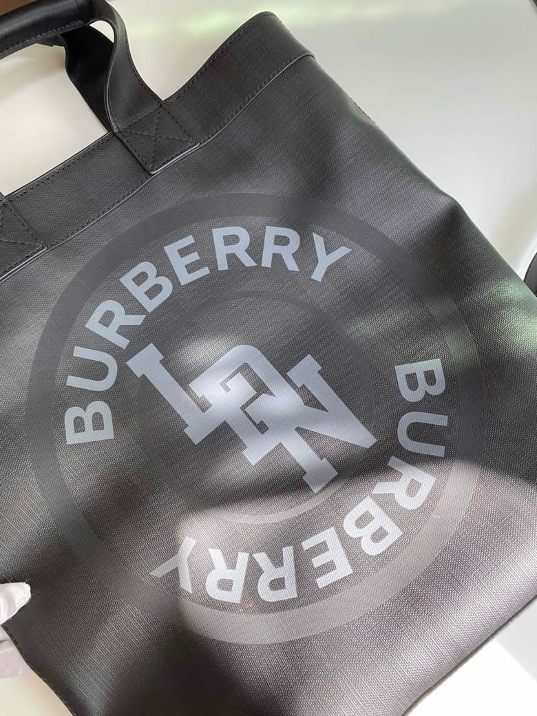 原單Burberry男包巴寶莉London 格紋裁片拼皮革托特包￥1480.00的图片-高仿博柏利包包Burberry巴寶莉、高仿博柏利男包Burberry巴寶莉