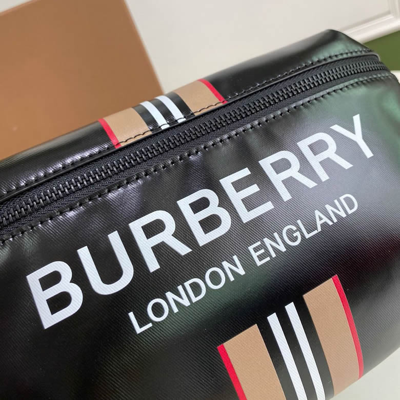 Burberry原單巴寶莉男包亮澤感塗層帆佈腰包胸包￥1450.00的图片-高仿博柏利包包Burberry巴寶莉、高仿博柏利男包Burberry巴寶莉