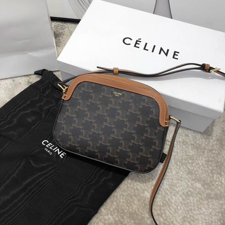 Celine/賽琳TRIOMPHE帆佈小號相機包 191522￥1480.00