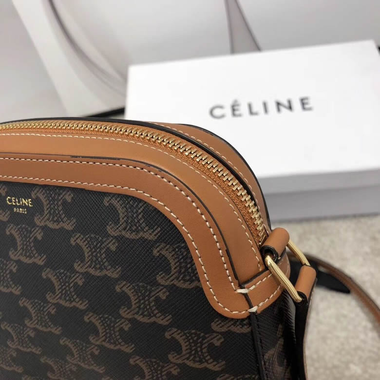 Celine/賽琳TRIOMPHE帆佈小號相機包 191522￥1480.00的图片-高仿賽琳包包CELINE