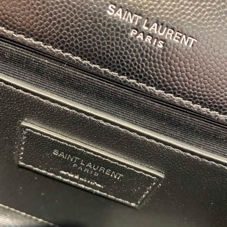 YSL/聖羅蘭KATE單肩斜挎鏈條包354021黑色銀扣￥1780.00的图片-高仿聖羅蘭包包ysl