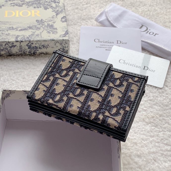 Dior新款風琴式卡包老花金屬CDlogo￥1080.00的图片-高仿迪奧包包DIOR、高仿迪奧女包DIOR