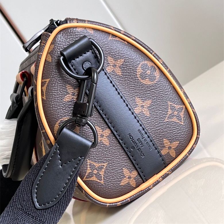 原單LV手提斜挎新款女包KEEPALL BANDOULIÈRE 25手袋M46687老花￥1280.00的图片-高仿LV包包、高仿lv女包