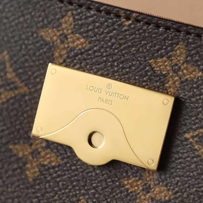 Louis Vuitton/路易威登 23新款Cluny女士迷妳老花帆佈配皮單肩包 M46055￥1480.00的图片-高仿LV包包、高仿lv女包