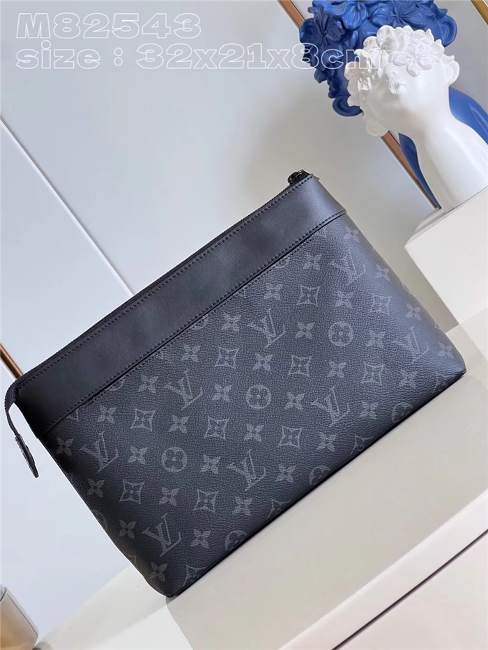 lv頂級原單M82543 Pochette Voyage Souple黑花手拿包￥880.00的图片-高仿LV包包、高仿lv男包