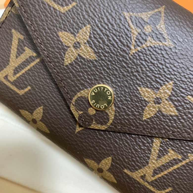 LV 路易威登女包VICTORINE豆豆經典三摺短款錢包多色 M62360￥880.00的图片-高仿LV包包、高仿lv錢包