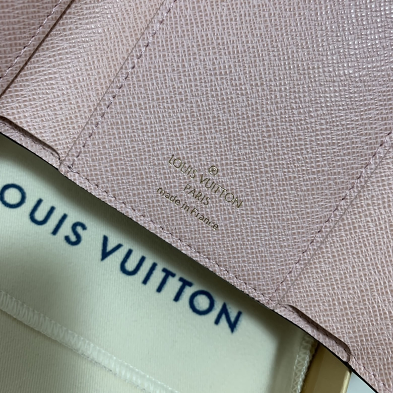 LV 路易威登女包VICTORINE豆豆經典三摺短款錢包多色 M62360￥880.00的图片-高仿LV包包、高仿lv錢包