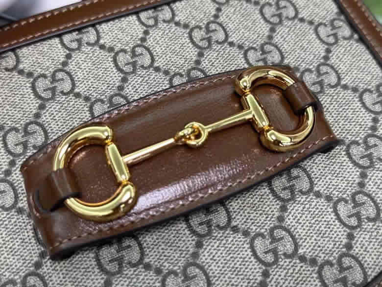 原廠皮Gucci Horsebit 1955繫列迷妳版760191￥1480.00的图片-高仿古奇包包Gucci、高仿古奇女包Gucci