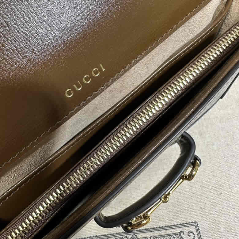 GUCCI古馳Horsebit 1955繫列迷妳手袋752002￥1280.00的图片-高仿古奇包包Gucci、高仿古奇女包Gucci