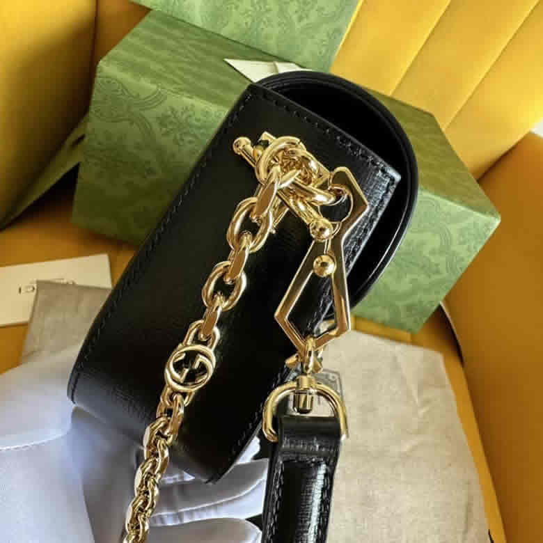 Gucci Horsebit 1955繫列小號肩背包 735178 1DB0G 1000￥1480.00的图片-高仿古奇包包Gucci、高仿古奇女包Gucci