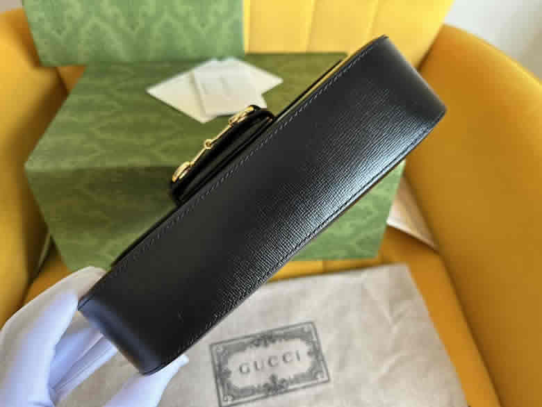 Gucci Horsebit 1955繫列小號肩背包 735178 1DB0G 1000￥1480.00的图片-高仿古奇包包Gucci、高仿古奇女包Gucci