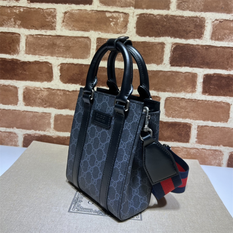 一比一GUCCI古馳GG Supreme迷妳托特包696010￥1480.00的图片-高仿古奇包包Gucci、高仿古奇男包Gucci