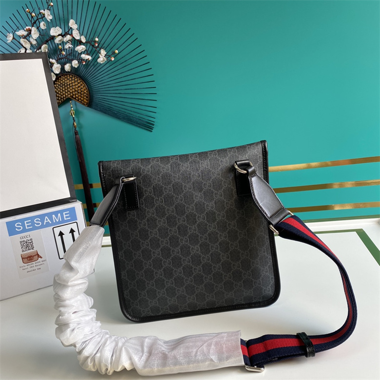 gucci官網男包斜跨包新款 599521黑￥1480.00的图片-高仿古奇包包Gucci、高仿古奇男包Gucci