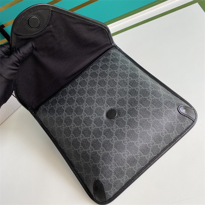 gucci官網男包斜跨包新款 599521黑￥1480.00的图片-高仿古奇包包Gucci、高仿古奇男包Gucci