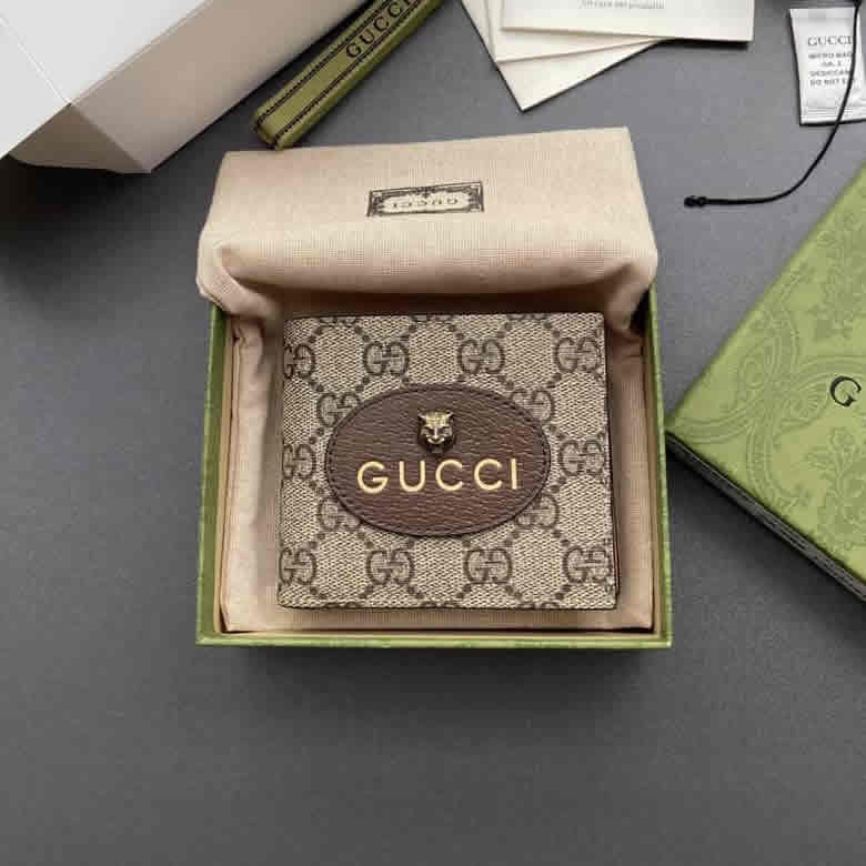 Gucci/古馳小虎頭錢夾帆佈錢包473954￥680.00的图片-高仿古奇包包Gucci、高仿古奇錢包Gucci