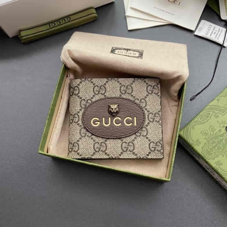 Gucci/古馳小虎頭錢夾帆佈錢包473954￥680.00的图片-高仿古奇包包Gucci、高仿古奇錢包Gucci