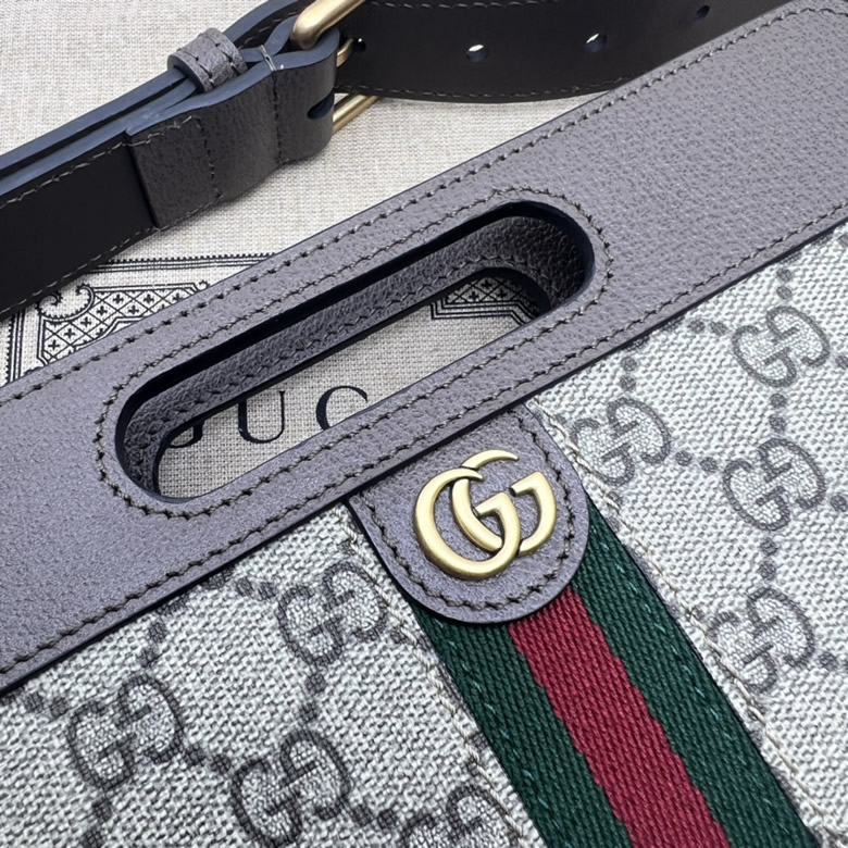 GUCCI古馳棕色腰包704196專櫃品質頂級原單貨￥980.00的图片-高仿古奇包包Gucci、高仿古奇錢包Gucci