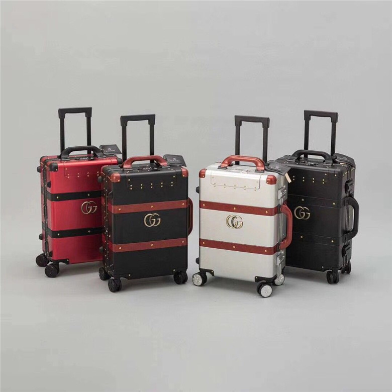 原單GUCCI古馳鋁鎂合金登機箱￥3880.00的图片-高仿古奇包包Gucci、高仿古奇旅行袋/行李箱Gucci