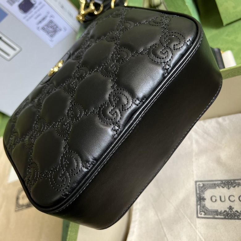 高仿Gucci女包UM8HG 1046 GG 702234絎縫皮革肩背包￥1480.00的图片-高仿古奇包包Gucci、高仿古奇女包Gucci