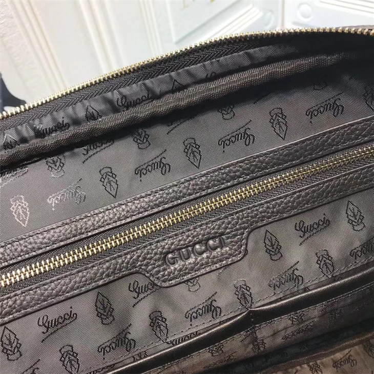 超a古馳GUCCI古奇2004-1男士黑色公文包￥1980.00的图片-高仿古奇包包Gucci、高仿古奇男包Gucci